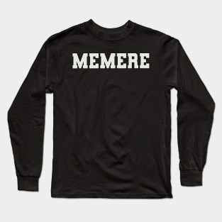 Memere Word Long Sleeve T-Shirt